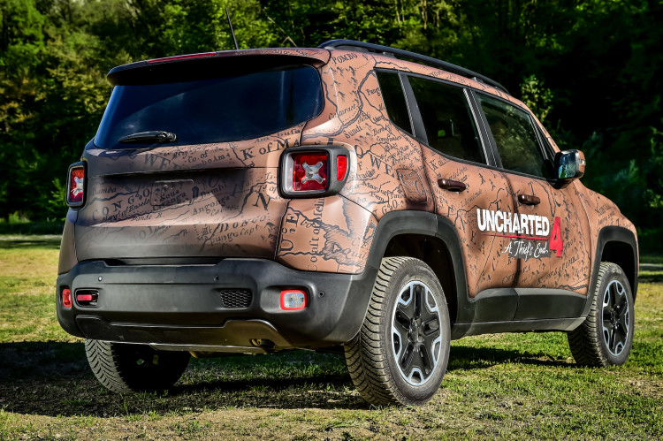 4x4Schweiz-Events: Mit Jeep und Uncharted 4 auf Schatzsuche. Jeep Renegade, Garage Italia Customs, Exterior Tail