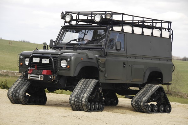 Land Rover Defender 110 Matt Track conversion 1998