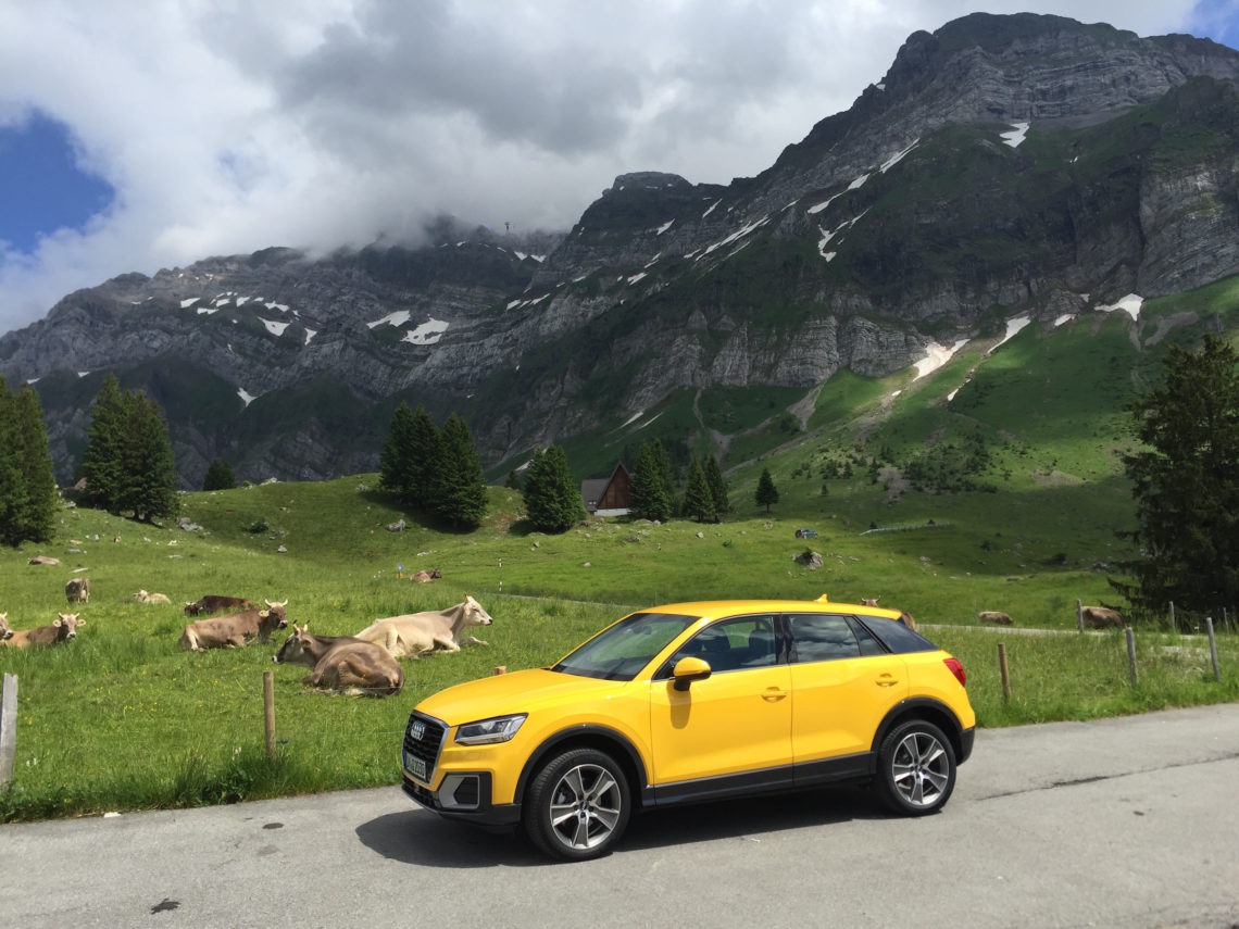 4x4Schweiz-News: Audi Q2 auf der Schwägalp, Säntis, Schweiz, Switzerland