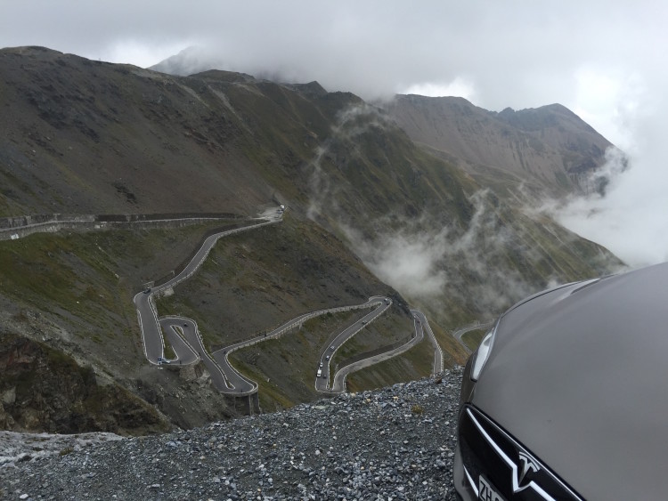 Tesla Model S Roadtrip 2015 Stilfserjoch1