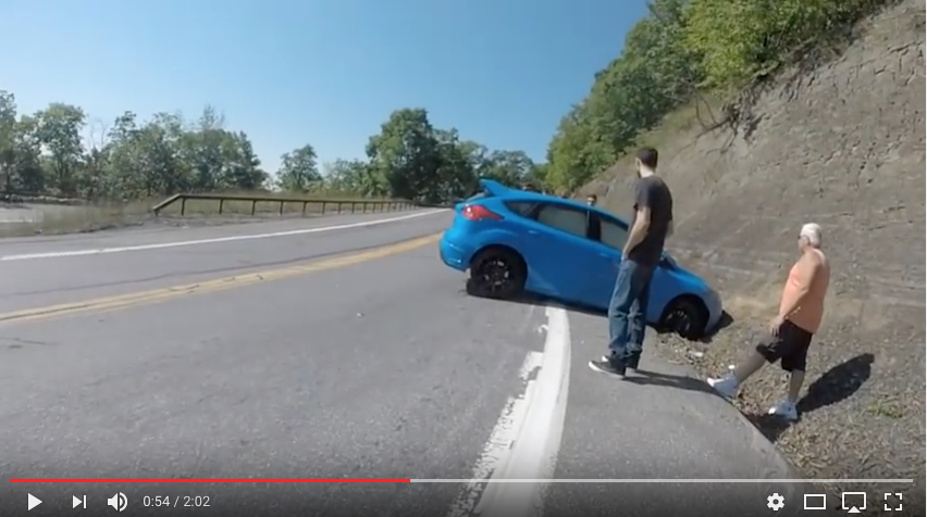 Autsch: Ford Focus RS Drift Fail Video