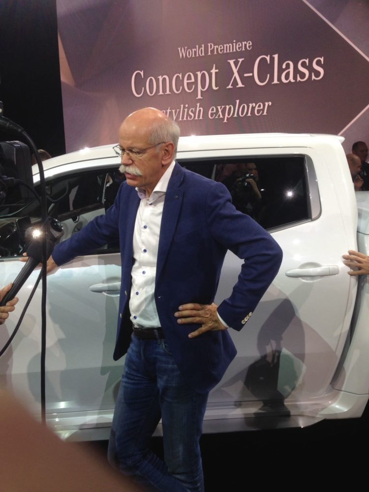 Mercedes-Benz X-Class, Dieter Zetsche