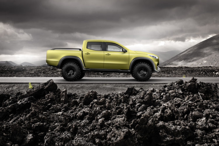 Mercedes-Benz Concept X-CLASS – Erster Ausblick auf den neuen Pickup mit Stern