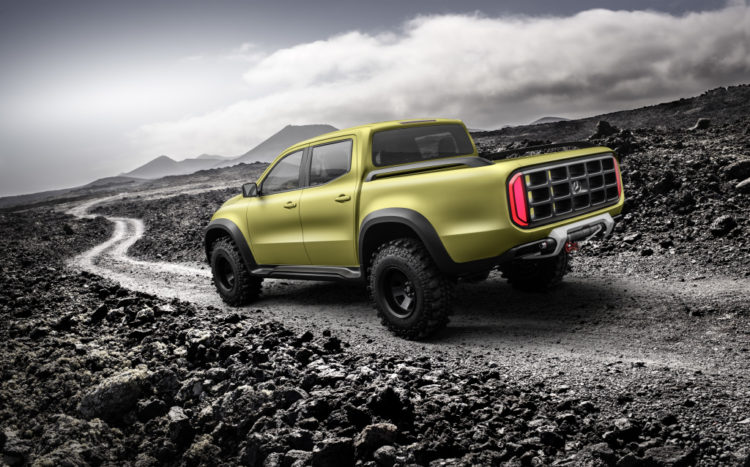 Mercedes-Benz Concept X-CLASS – Erster Ausblick auf den neuen Pickup mit Stern