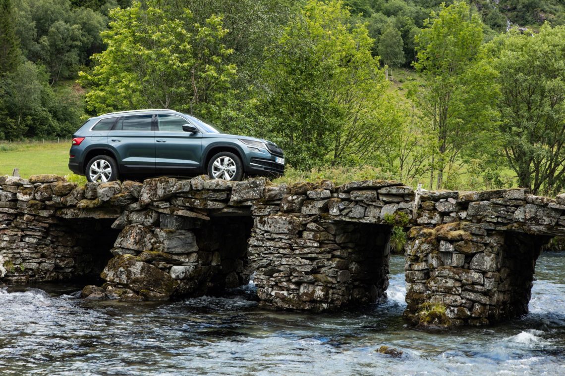 Der neue Skoda Kodiaq zu ersten Mal live in der Schweiz.