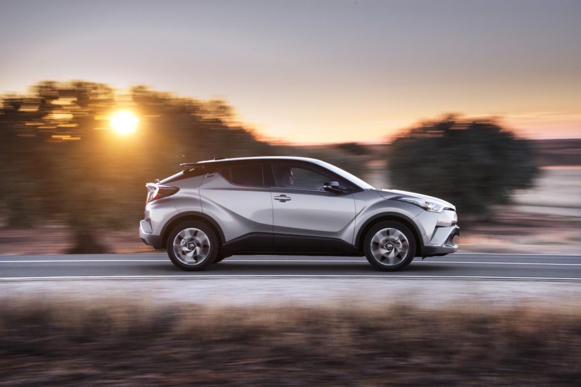 Optische Kampfansage: Toyota C-HR mit Allradantrieb