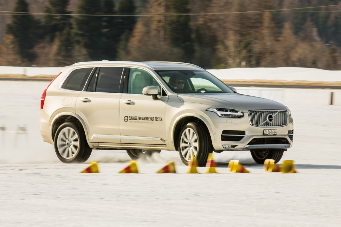 4x4Schweiz-Events: Volvo Winterfahrtraining 2017