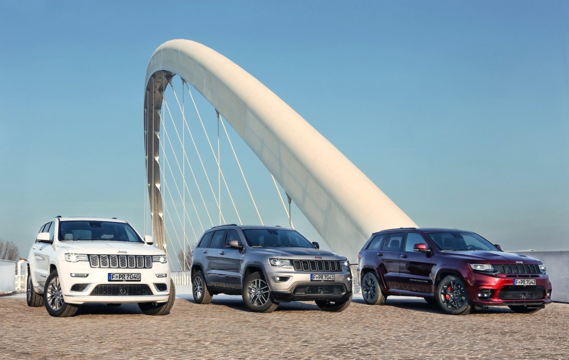 Jeep Grand Cherokee Facelift 2017.