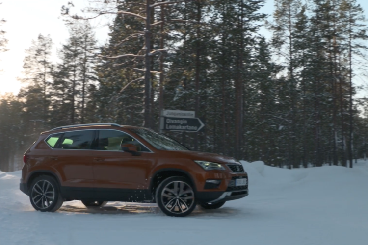 4x4Schweiz-Fahrbericht: Seat Ateca 1,4 EcoTSI 4Drive Lappland Front