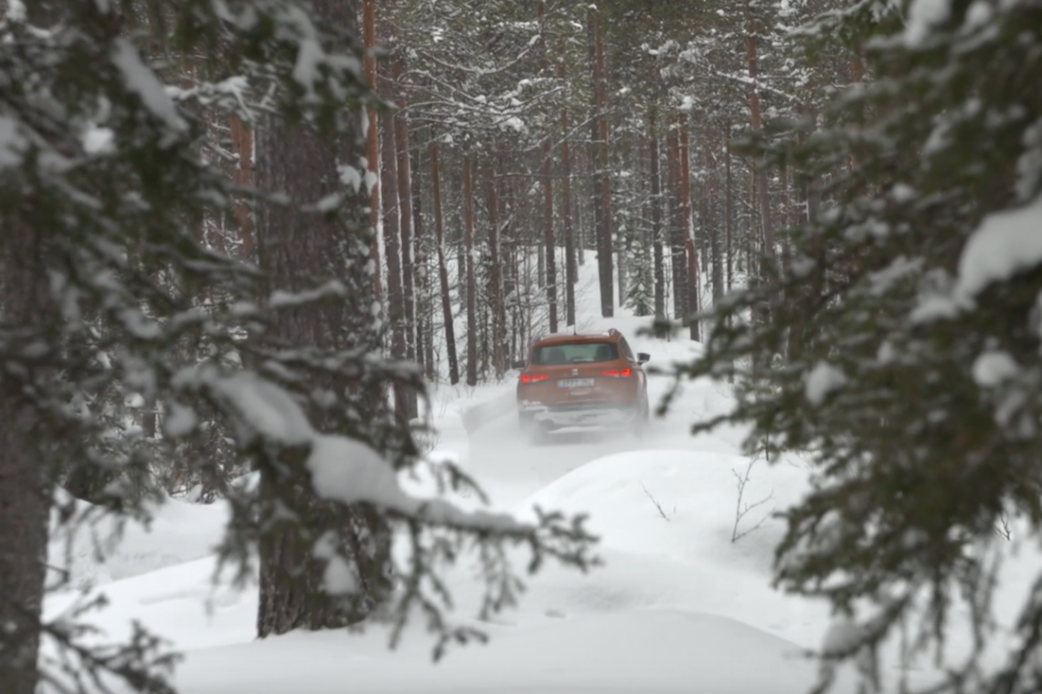 4x4Schweiz-Fahrbericht: Seat Ateca 1,4 EcoTSI 4Drive Lappland im Wald