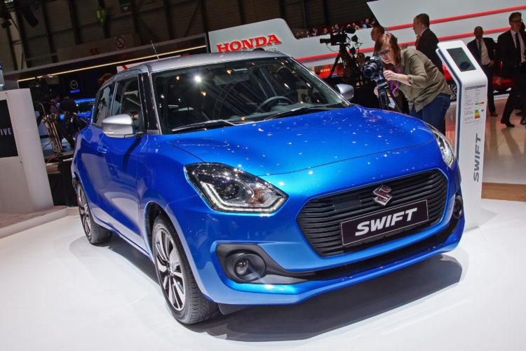 4x4Schweiz-News: Suzuki Swift 4x4 MY 2017, leichter, schöner und viele Assistenzsysteme. Modelljahr 2017, hier am Autosalon in Genf