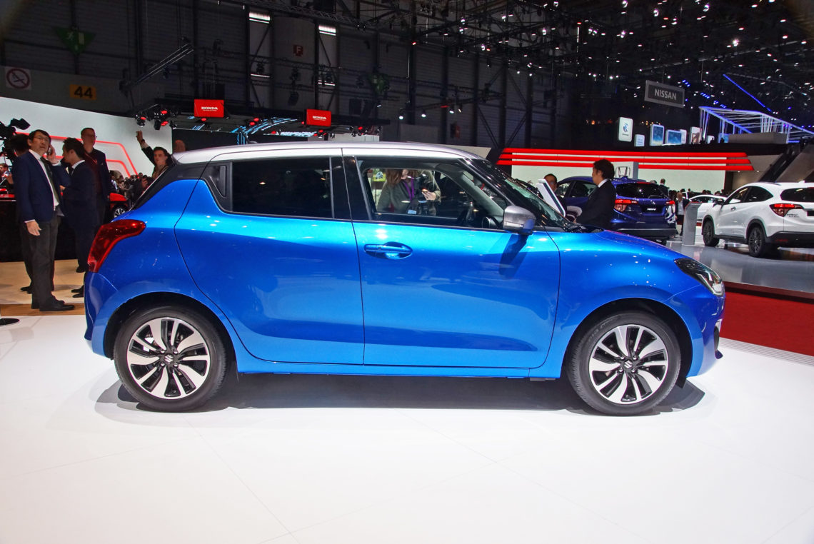 Der neue Suzuki Swift 4×4 (2017) hat nochmals kräftig abgespeckt.