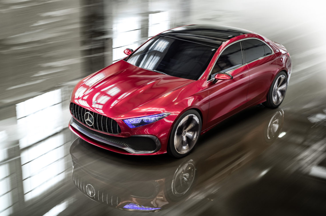 Erster A-usblick: Mercedes Concept A Sedan