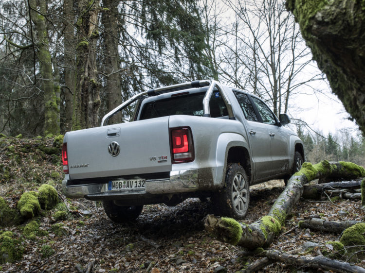 4x4Schweiz-Test: VW Amarok 4Motion V6 Offroad im Wald