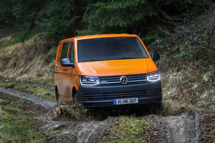 4x4Schweiz-Test: VW T6 Rockton 4Motion Offroad im Wald