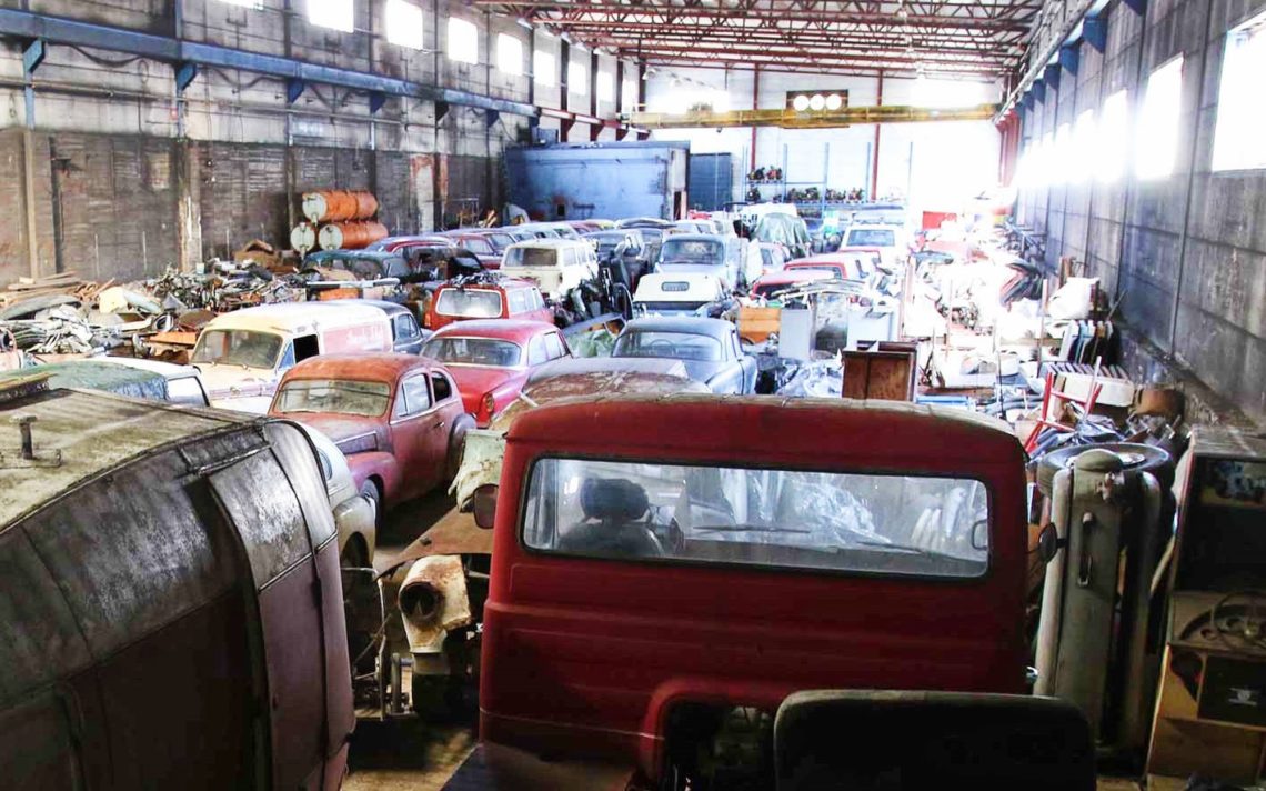 4x4Schweiz-News: Geheime Sammlung historischer Volvos Der Schatz im Stahlwerk