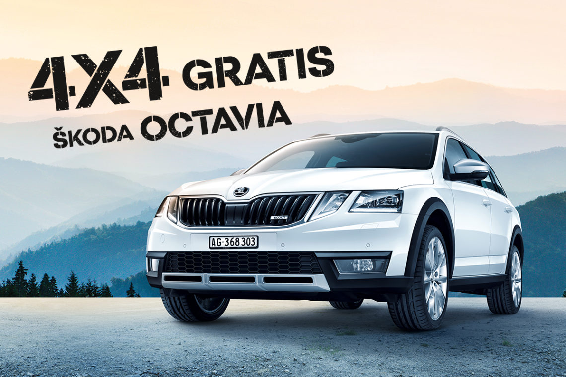 Škoda verschenkt im Octavia den 4×4-Antrieb (Promotion)