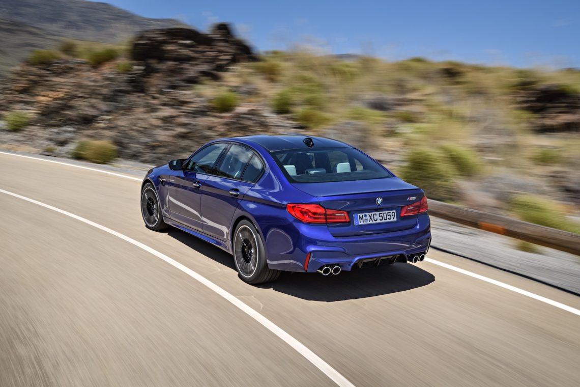 Der neue BMW M5 fährt mit xDrive … oder auch nicht.