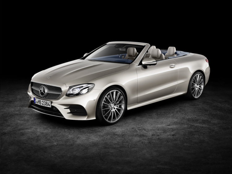 Das Mercedes-Benz E-Klasse Cabriolet an der 2017