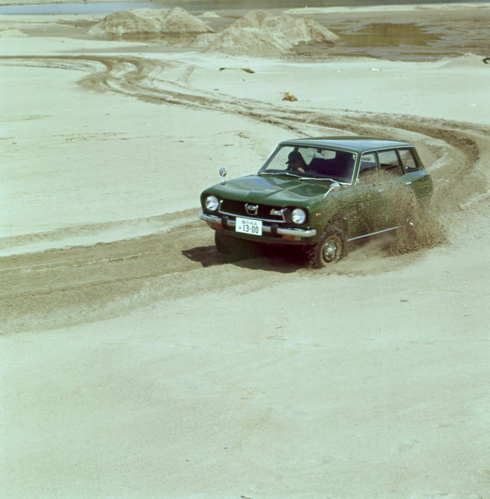 Der SUBARU LEONE 4WD STATION WAGON von 1972. Der erste Grossserien-Personenwagen mit 4WD.