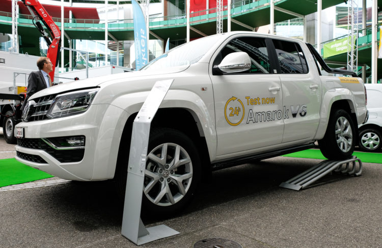 Der VW Amarok an der Auto Basel, 2017