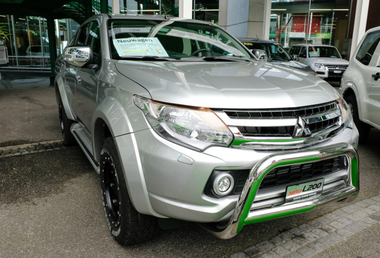 Der Mitsubishi L200 an der Auto Basel, 2017