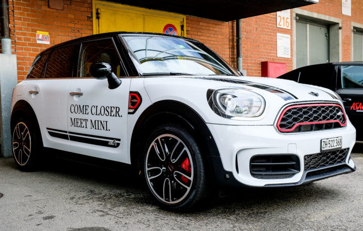 Der Mini Countryman, John Cooper Works an der Auto Basel, 2017