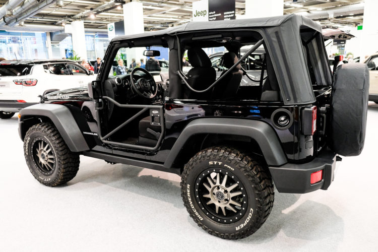 Jeep Rubicon an der Auto Basel 2017