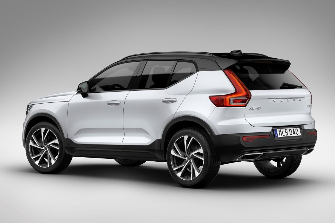 Volvo XC40, ganz schön schlicht.