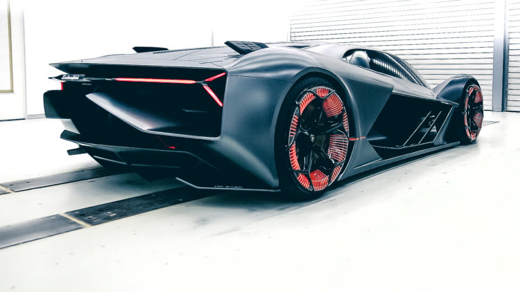 Lamborghini Terzo Millennio – Superstromer 3.0 Heckansicht