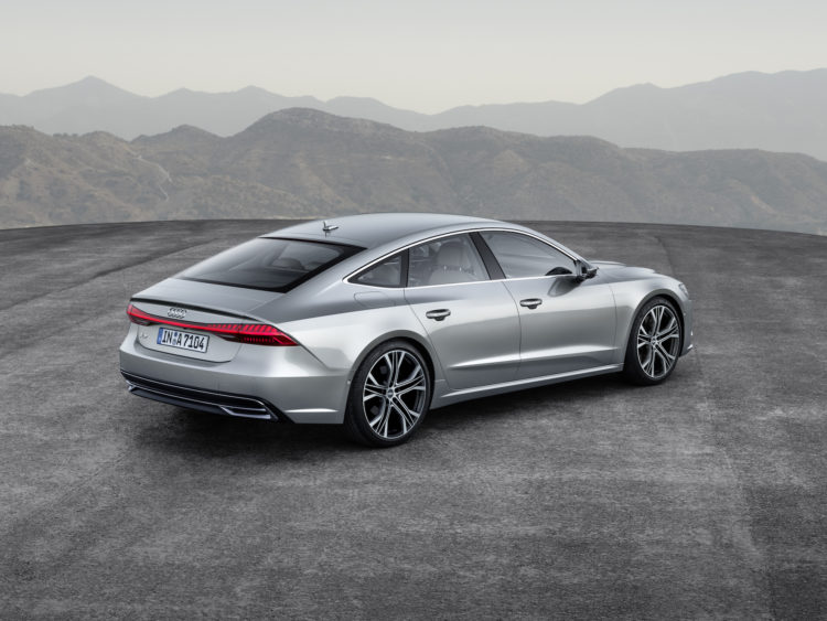 Audi A7 Schräg von hinten