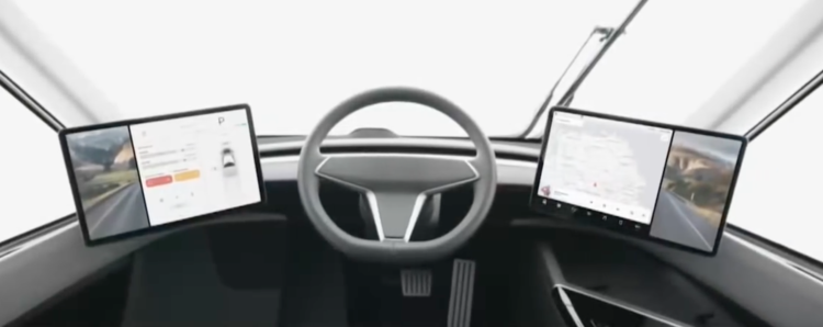 Tesla-Semi Cockpit