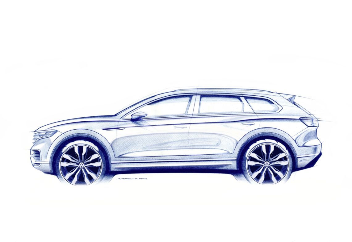 Der VW Touareg steht in den Startlöchern