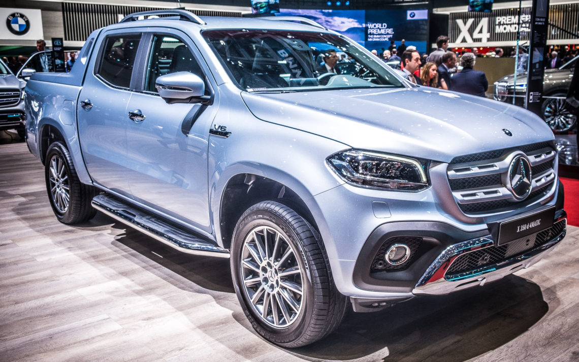 Mercedes-Benz X 350 d 4MATIC am GIMS2018