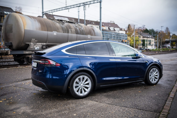 Tesla Model X 100D, aussen