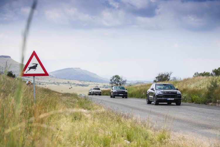 Der Cayenne-Konvoi in Südafrika