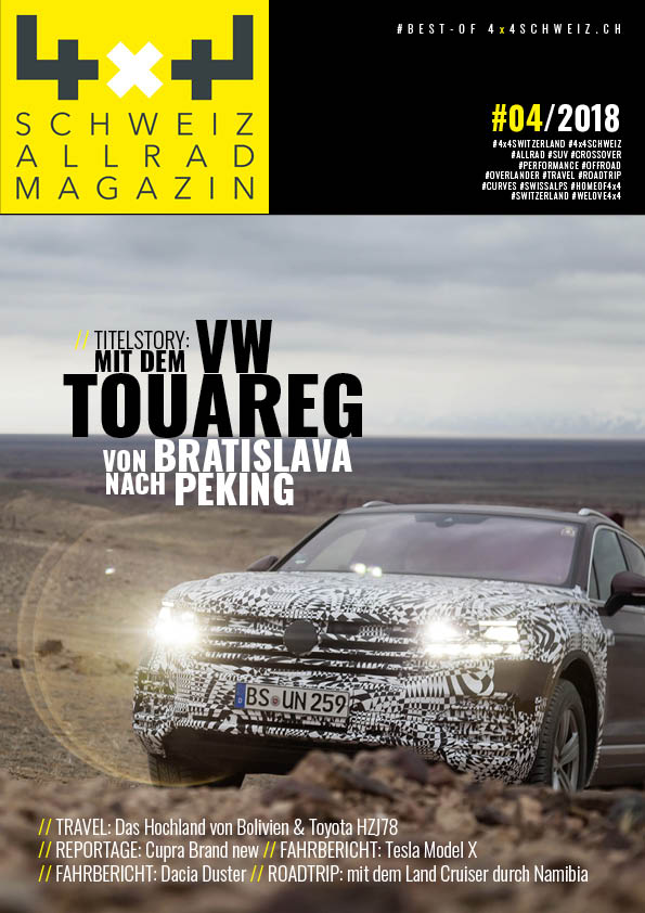 4x4Schweiz / Allrad / eMagazin Ausgabe April 2018