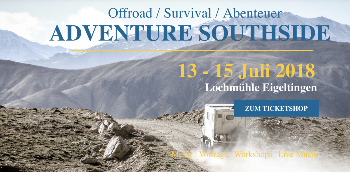 Adventure Southside 2018 – Offroad, Survival und Abenteuer