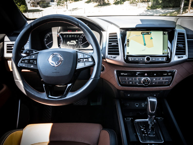 Ssangyong Rexton Cockpit