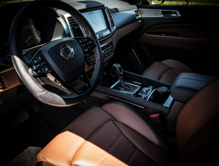 Ssangyong Rexton Cockpit