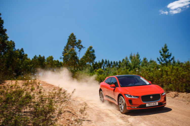 Jaguar I-PACE im Gelände