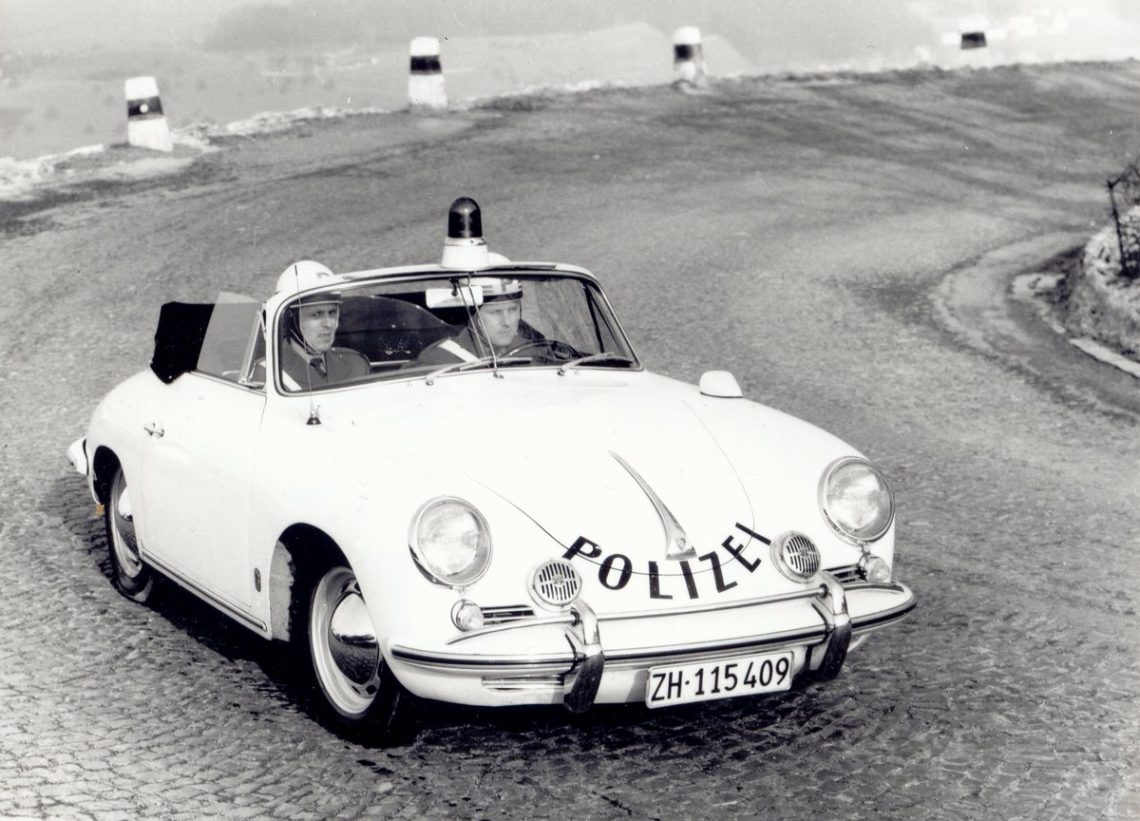 #kapogestern Kantonspolizei Zürich Porsche 356