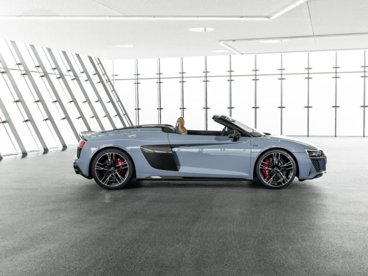 Audi R8 Spyder Seite