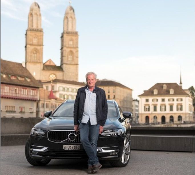 Der Über-Uber-Fahrer kommt aus der Schweiz und fährt Volvo