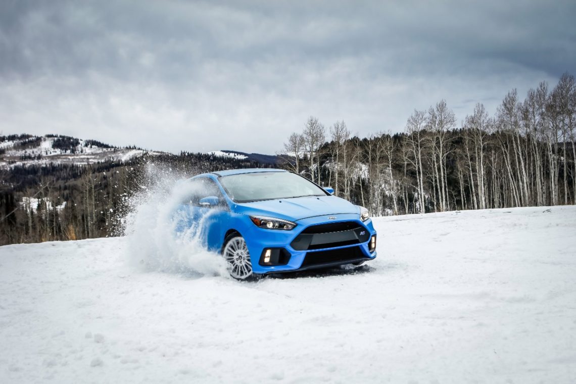 Ford Winterfahrtraining Gstaad: Driften wie Ken Block im Familien-Van