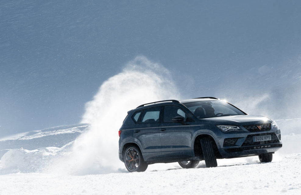 Cupra Ateca on Ice in Andorra