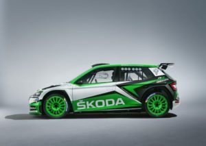 Der Neue Skoda Fabia R5 - seitlich