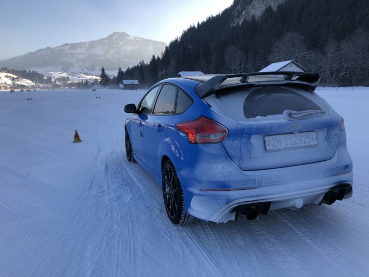 Ford Focus RS Winterfahrtraining 2019