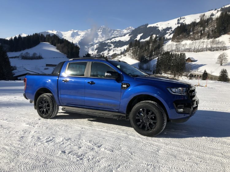 Ford Ranger Wildtrak Winterfahrtraining 2019