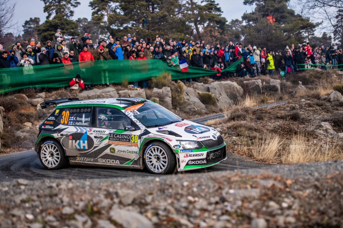 Škoda startet in Monte-Carlo in neuer WRC2 Pro Klasse mit Kopecký und Rovanperä